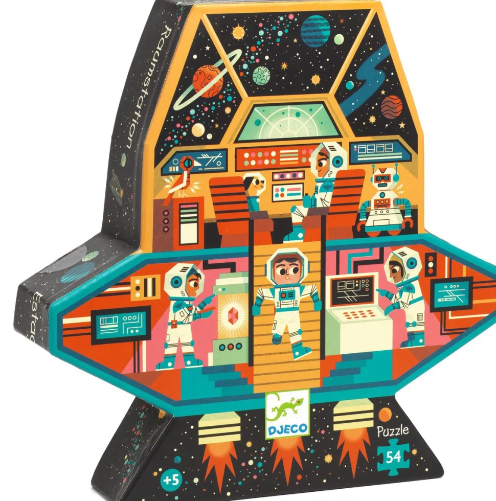 Puzzle Silueta · Estación Espacial