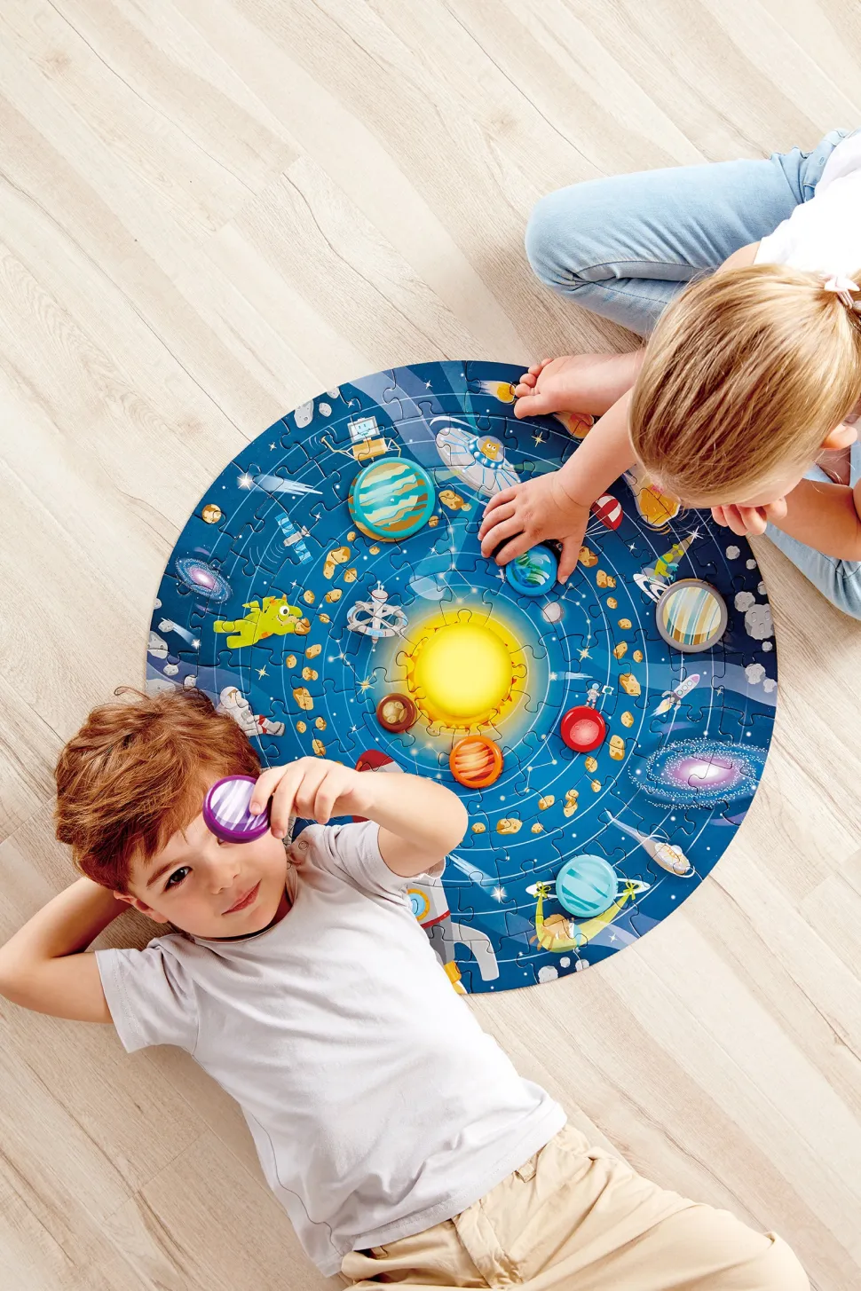 Puzzle Sistema Solar · Hape