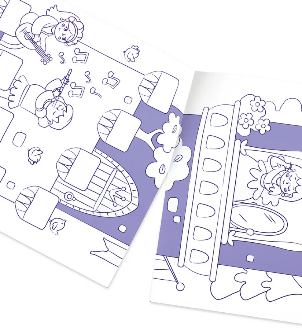 Rollo de papel para garabatos de Castillos · Hape