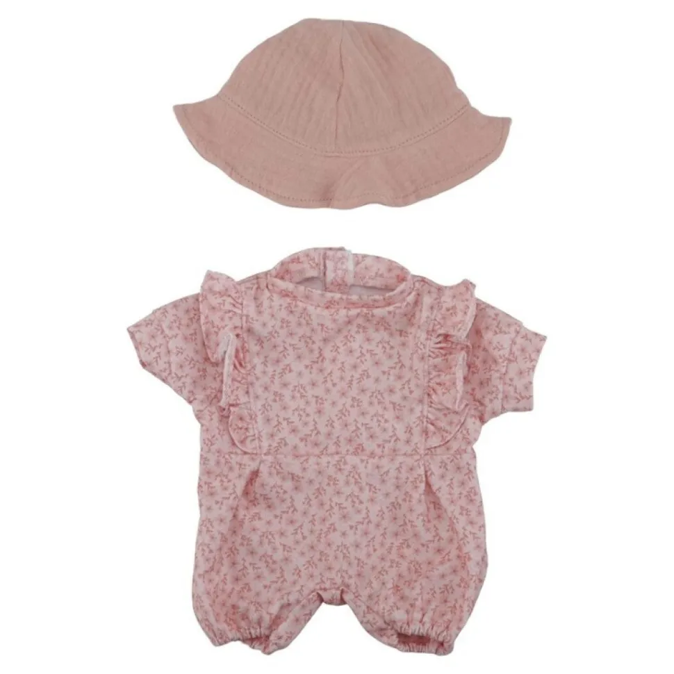 Ropita muñeca rosa flores · Little Dutch