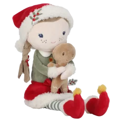 Rosa Muñeca Blandita Navidad · Little Dutch