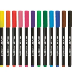 Rotuladores Alpino Brush lettering 12 colores