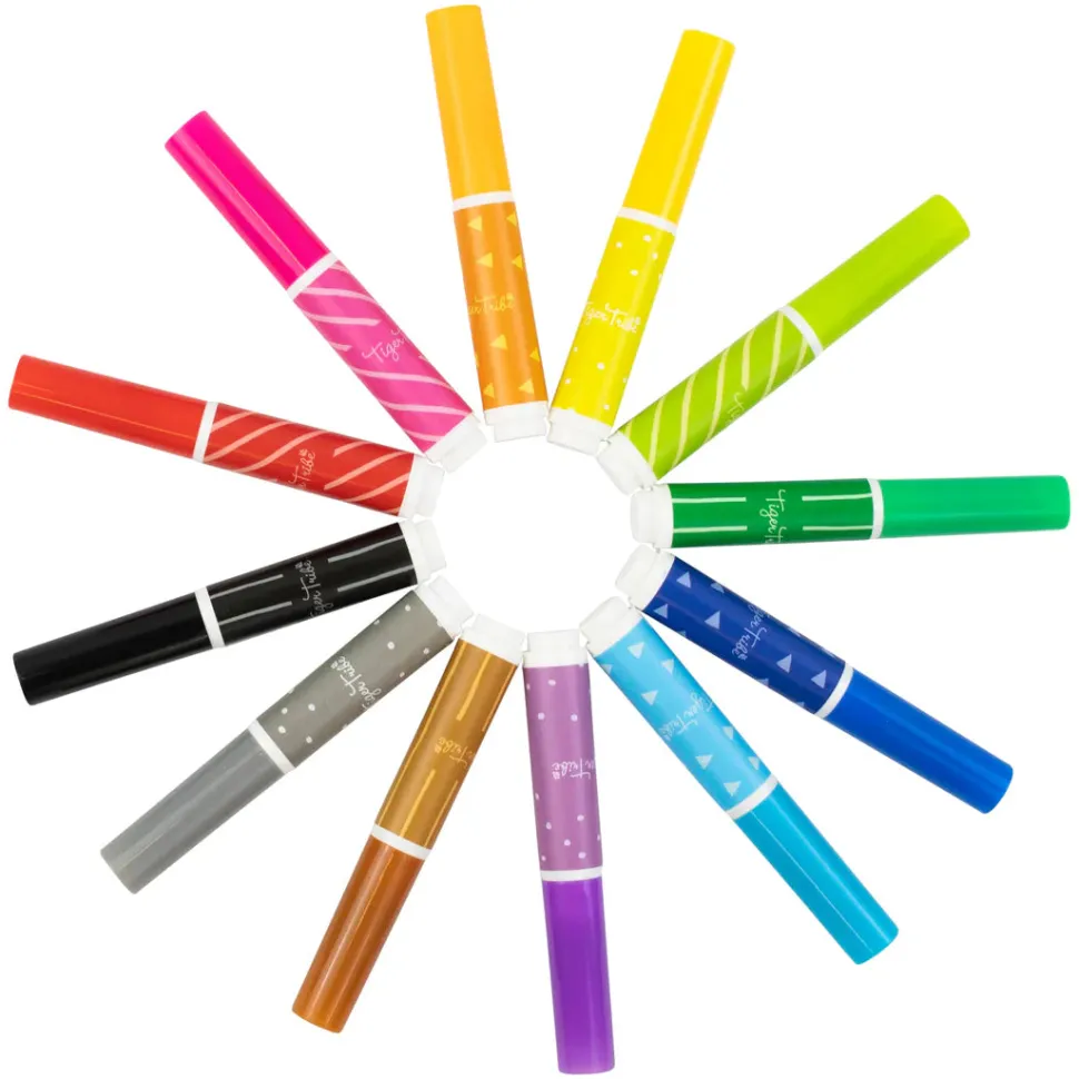 Rotuladores Junior Markers · Tiger Tribe