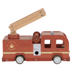 Set Bomberos con camión FSC · Little Dutch