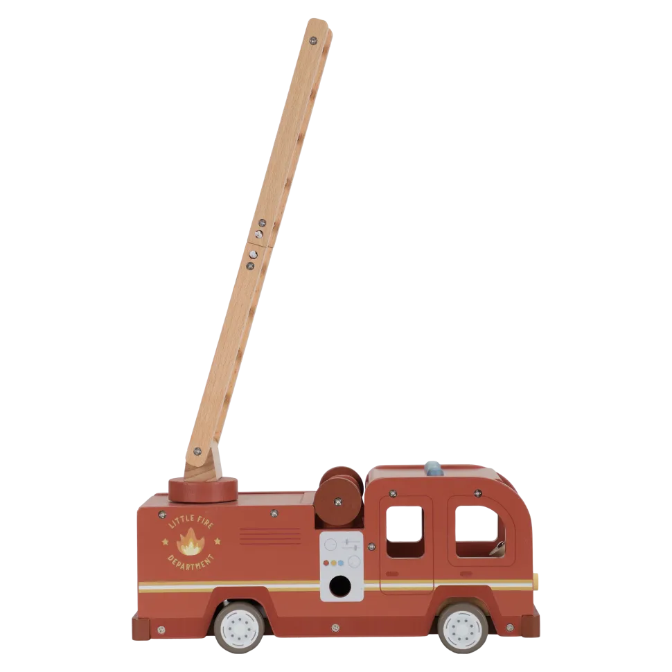 Set Bomberos con camión FSC · Little Dutch