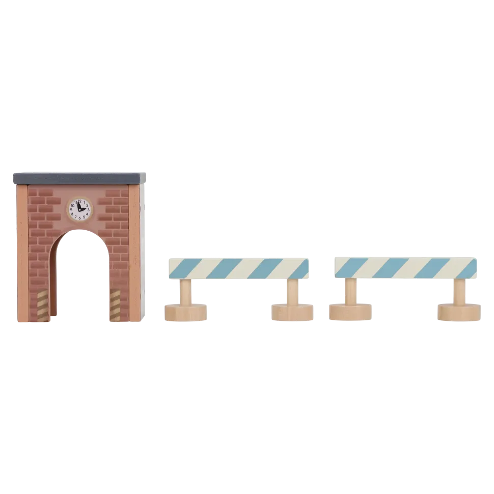 Set Construcción con grúa FSC · Little Dutch