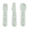 Set cubiertos Happy Dots Green · Done by Deer