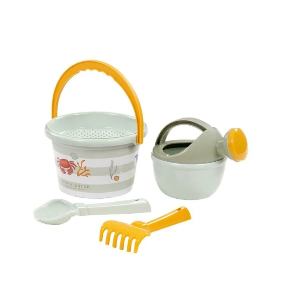 Set de Playa (5 piezas) Ocean Fresh Verde · Little Dutch