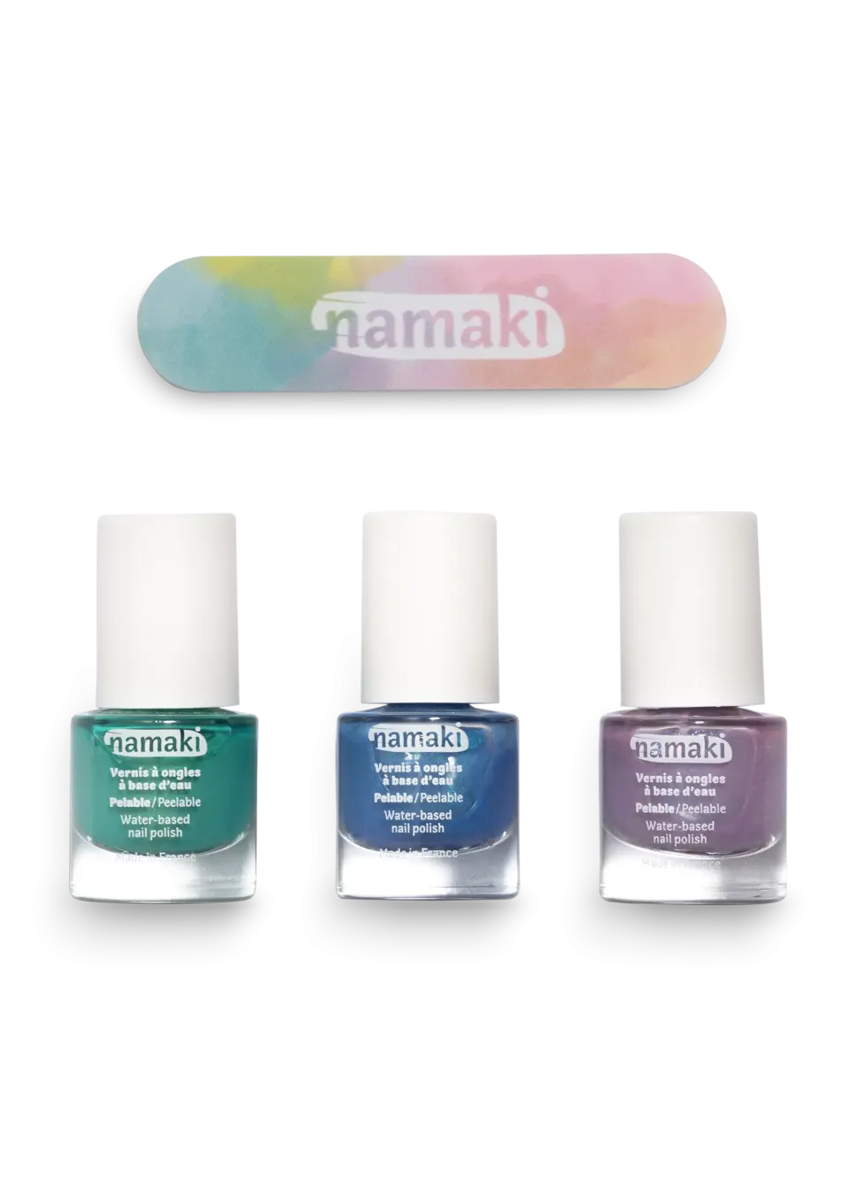 Set 3 Pintauñas al agua Aurora Boreal · Namaki