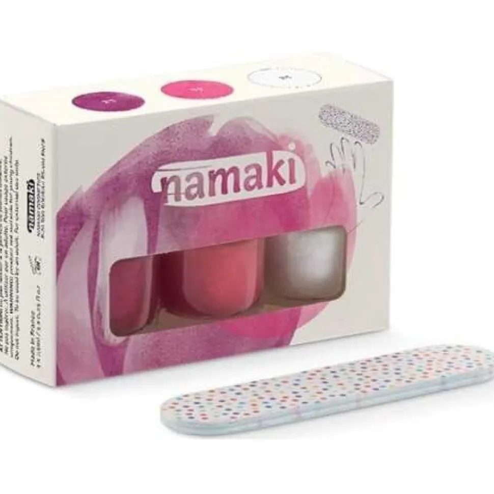 Set 3 Pintauñas al agua Fruity Sorbet · Namaki