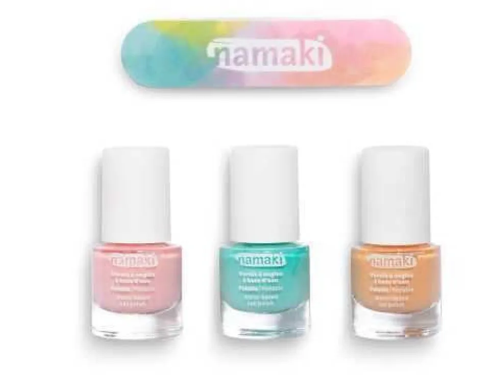 Set 3 Pintauñas al agua Summer Delight · Namaki