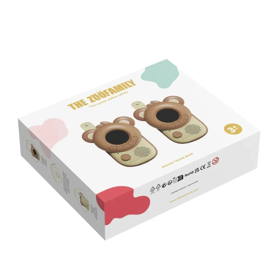 Set Walkie Talkie Bear · The Zoofamily