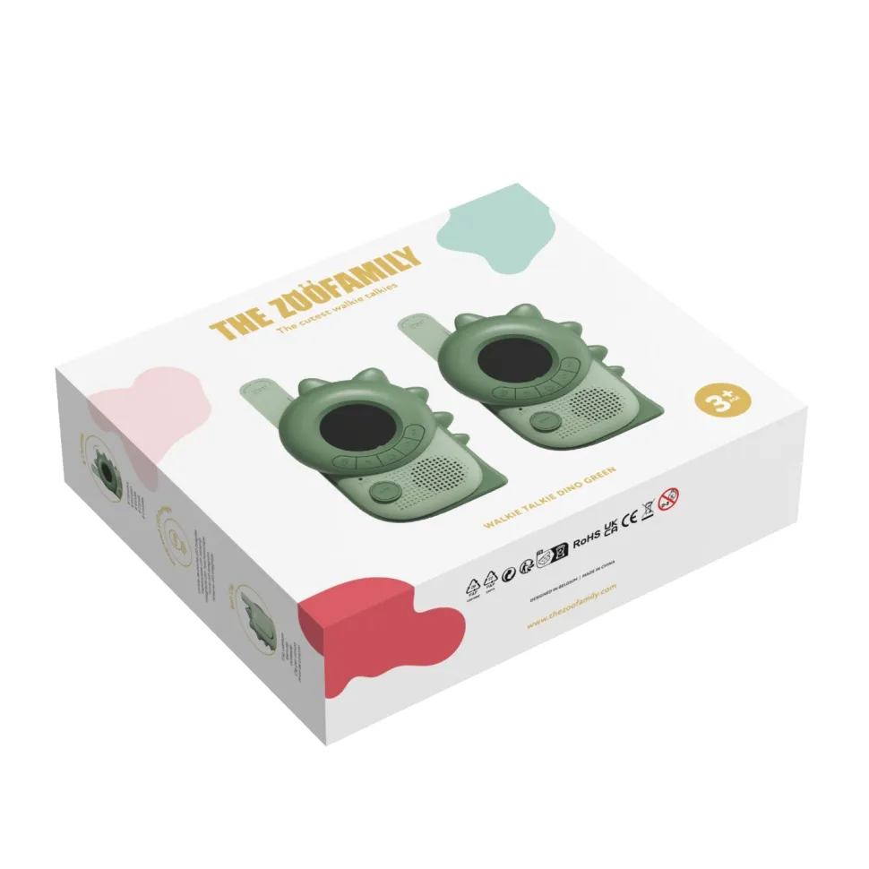 Set Walkie Talkie Dino Green · The Zoofamily