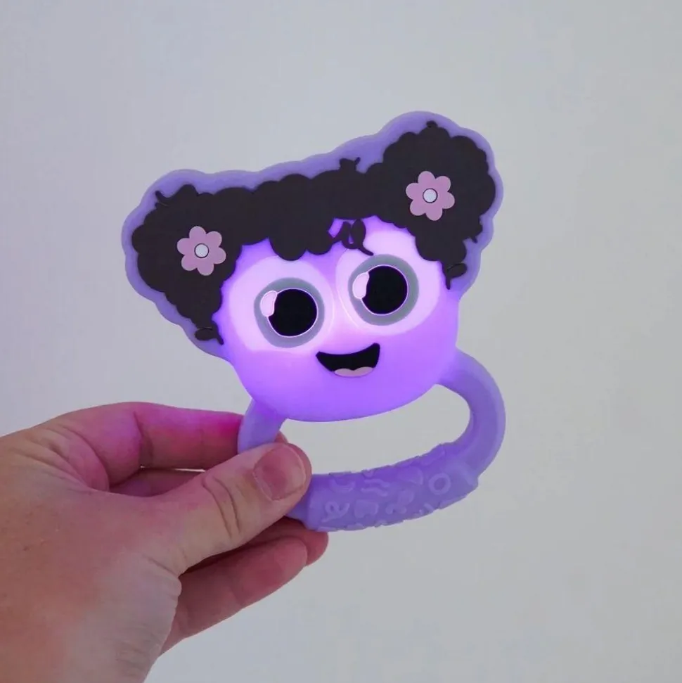 Sonajero / Mordedor GloPals · LUMI Lila