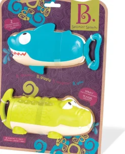 Splishin Splash Lanzachorros agua tiburón · B. Toys