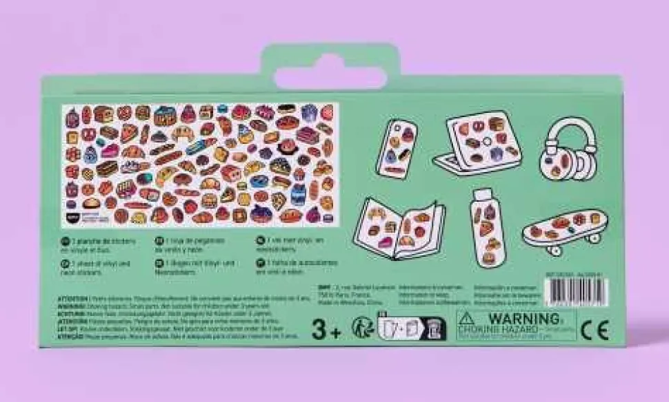 Stickers Boutique Baguette · OMY