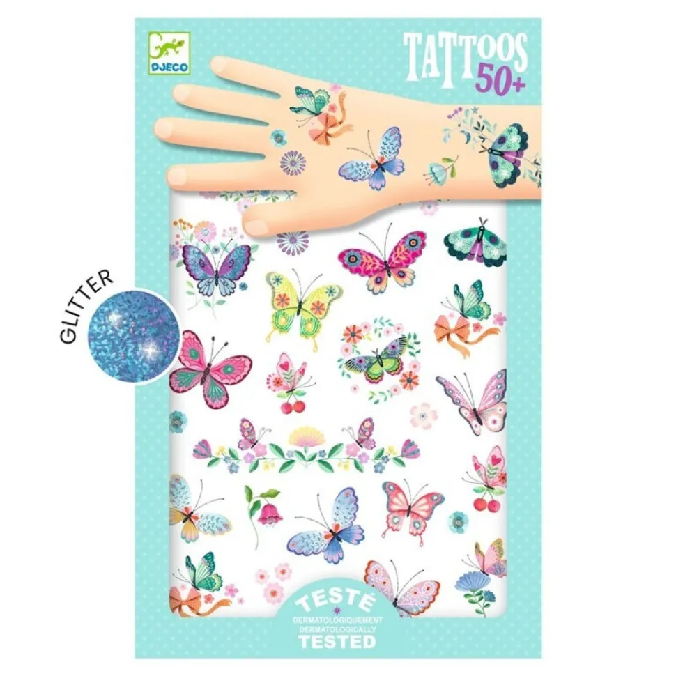 Tatuajes Mariposas de ensueño · DJECO