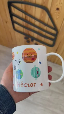 Taza Infantil Planetas