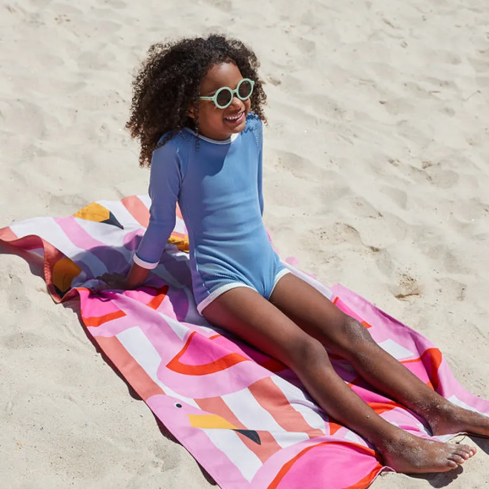 Toalla Kids Flamingos · L