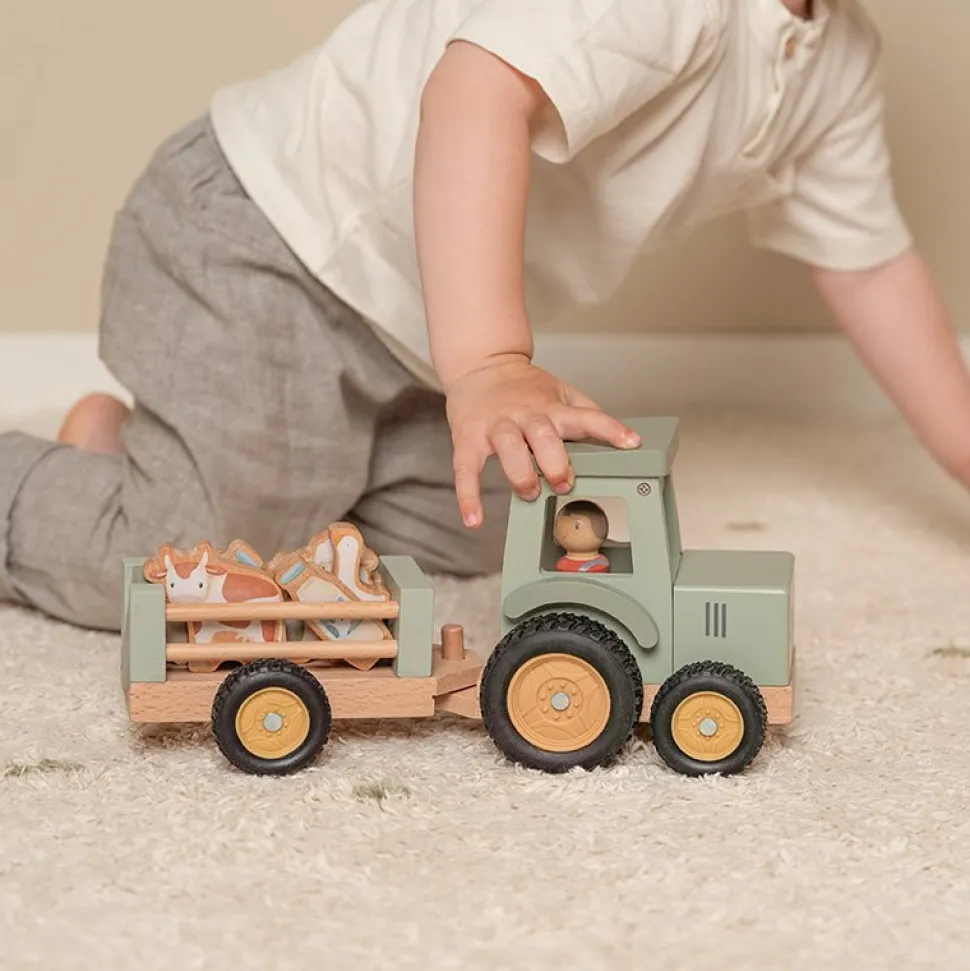 Tractor con trailer Little Farm · Little Dutch