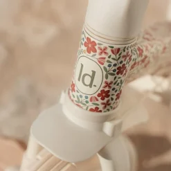 Triciclo con barra Blanco Flores · Little Dutch