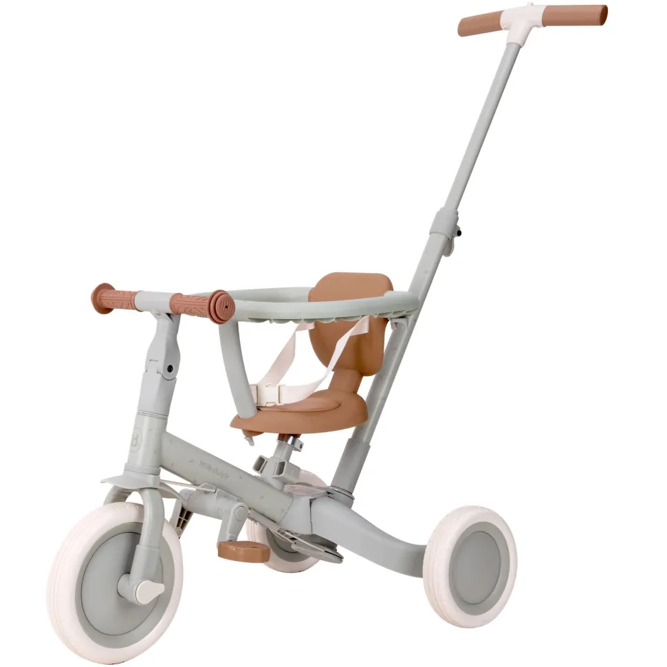 Triciclo con barra Verde · Little Dutch