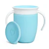 Vaso Antiderrame con Asa y Tapa - Miracle 360º Azul · Munchkin