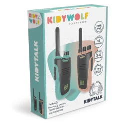 Walkie Talkies Kidytalk Natural-Cyan · Kidywolf