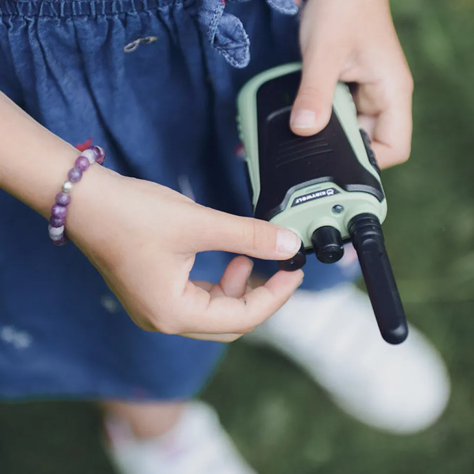 Walkie Talkies Kidytalk Verde-Amarillo · Kidywolf