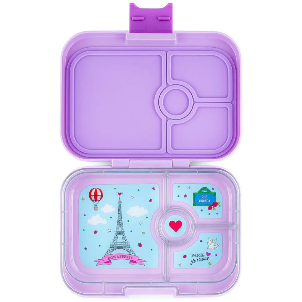Yumbox Panino 4 compartimentos Purple Paris