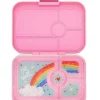 Yumbox Tapas 4 compartimentos Capri Pink Rainbow