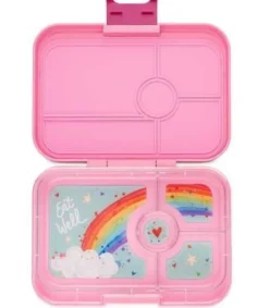 Yumbox Tapas 4 compartimentos Capri Pink Rainbow